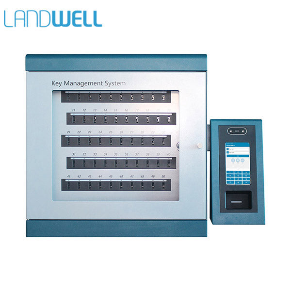 Landwell - I Keybox - Intelligent Key Management System - Android OS - Single Cabinet - Key Safe - RFID - Expandable - Optional Key slots - UHS Hardware Landwell - I Keybox - Intelligent Key Management System - Android OS - Single Cabinet - Key Safe - RFID - Expandable - Optional Key slots - UHS Hardware