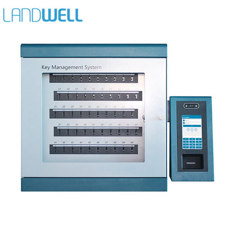 Landwell - I Keybox - Intelligent Key Management System - Android OS - Single Cabinet - Key Safe - RFID - Expandable - Optional Key slots - UHS Hardware Landwell - I Keybox - Intelligent Key Management System - Android OS - Single Cabinet - Key Safe - RFID - Expandable - Optional Key slots - UHS Hardware