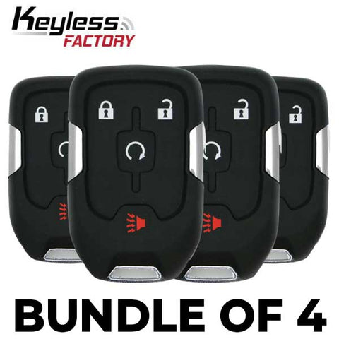 4 x 2015-2020 GMC / 4-Button Smart Key / HYQ1AA (BUNDLE OF 4) - UHS Hardware 4 x 2015-2020 GMC / 4-Button Smart Key / HYQ1AA (BUNDLE OF 4) - UHS Hardware