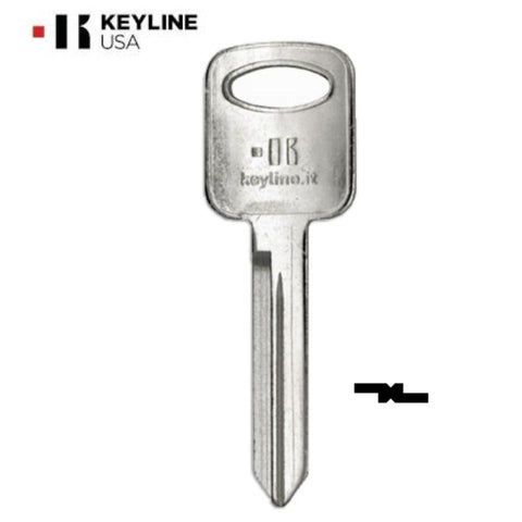 Keyline H75 Ford / Lincoln / Mercury / Mazda  Metal Key (KLN-BH75) - UHS Hardware Keyline H75 Ford / Lincoln / Mercury / Mazda  Metal Key (KLN-BH75) - UHS Hardware