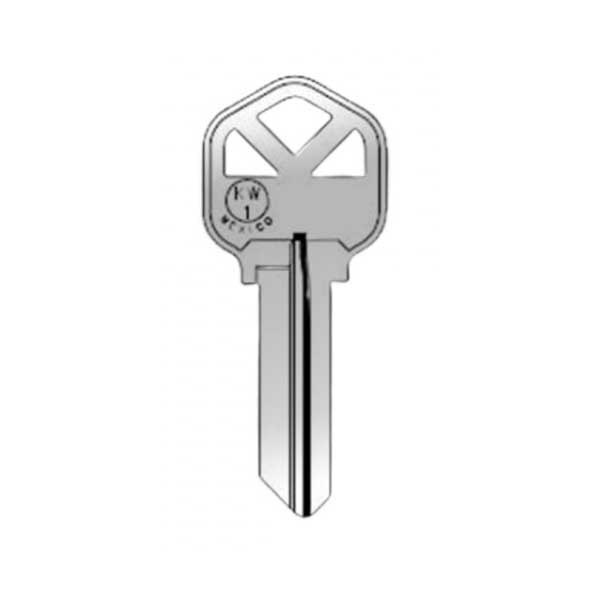 KW1 Keys - Nickel Finish Kwikset Key Blanks (JMA) - UHS Hardware KW1 Keys - Nickel Finish Kwikset Key Blanks (JMA) - UHS Hardware