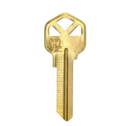 KW11 / Kwikset Key Blank / 6 Pin / Brass (JMA-KW11-BR) - UHS Hardware KW11 / Kwikset Key Blank / 6 Pin / Brass (JMA-KW11-BR) - UHS Hardware