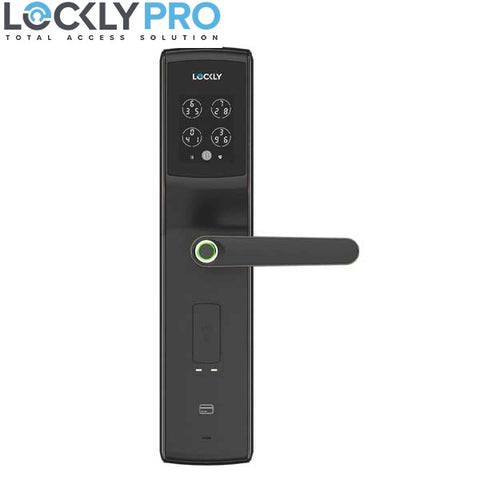 Lockly - PGD829AFVB- Secure Lux - Mortise Smart Lock - Fingerprint Reader - RFID Card - Bluetooth - Venetian Bronze - UHS Hardware Lockly - PGD829AFVB- Secure Lux - Mortise Smart Lock - Fingerprint Reader - RFID Card - Bluetooth - Venetian Bronze - UHS Hardware