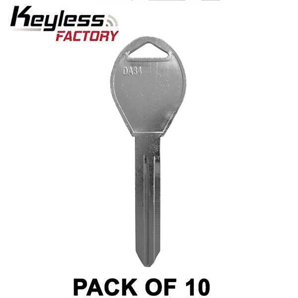 Nissan / Infiniti DA34 Test Key Blade (10 PACK) (MTK-DA34) - UHS Hardware Nissan / Infiniti DA34 Test Key Blade (10 PACK) (MTK-DA34) - UHS Hardware