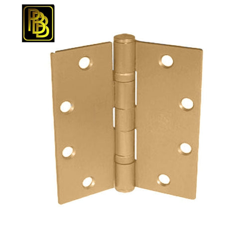 PBB - BB81652 - Architectural Hinge - Full Mortise - Standard Weight - Ball Bearing - 4-1/2" x 4-1/2" - Optional Finish - Optional NRP - UHS Hardware PBB - BB81652 - Architectural Hinge - Full Mortise - Standard Weight - Ball Bearing - 4-1/2" x 4-1/2" - Optional Finish - Optional NRP - UHS Hardware