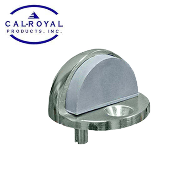 Cal-Royal - ZNLS-21 - Dome Door Stop - 1-3/4" - Low Profile - Satin Chrome - UHS Hardware Cal-Royal - ZNLS-21 - Dome Door Stop - 1-3/4" - Low Profile - Satin Chrome - UHS Hardware