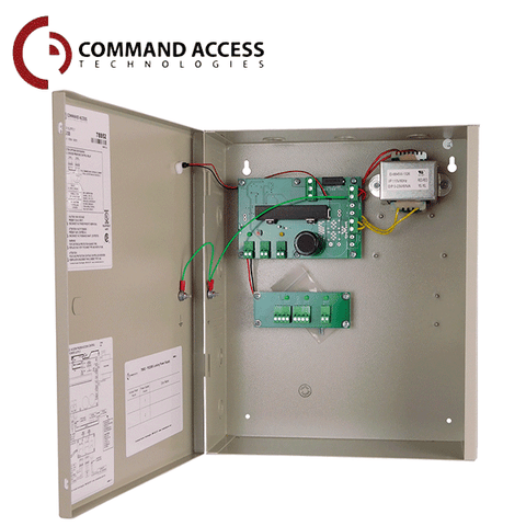 Command Access - PS220B - Power Supply - 2 Amp - 24VDC - Battery Backup - UHS Hardware Command Access - PS220B - Power Supply - 2 Amp - 24VDC - Battery Backup - UHS Hardware