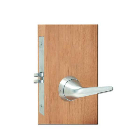 TownSteel - MRX-S - Ligature Resistant Mortise Lever Lock - Passage - Fire Rated - Stainless Steel - Grade 1 - UHS Hardware TownSteel - MRX-S - Ligature Resistant Mortise Lever Lock - Passage - Fire Rated - Stainless Steel - Grade 1 - UHS Hardware