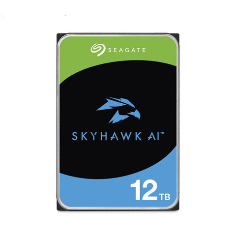 Seagate - Skyhawk AI - Surveillance Hard Drive - 12TB HDD - ST12000VE001 - UHS Hardware Seagate - Skyhawk AI - Surveillance Hard Drive - 12TB HDD - ST12000VE001 - UHS Hardware