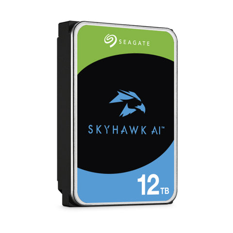 Seagate - Skyhawk AI - Surveillance Hard Drive - 12TB HDD - ST12000VE001 - UHS Hardware Seagate - Skyhawk AI - Surveillance Hard Drive - 12TB HDD - ST12000VE001 - UHS Hardware