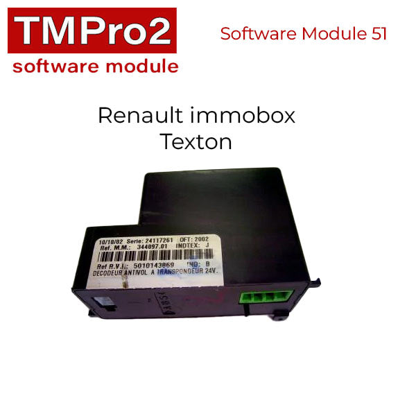 TM Pro 2 - Software Modules - Renault - UHS Hardware TM Pro 2 - Software Modules - Renault - UHS Hardware