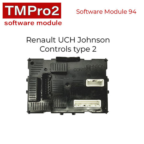 TM Pro 2 - Software Modules - Renault - UHS Hardware TM Pro 2 - Software Modules - Renault - UHS Hardware