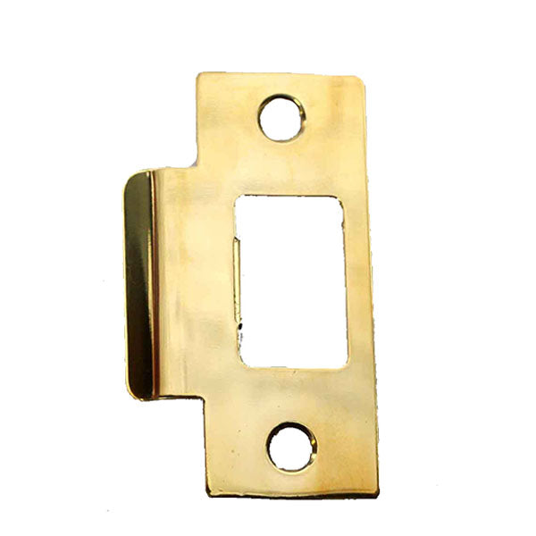 TownSteel - Strike Plate for Privacy - 2 3/4" x 1 1/8" - Brass - UHS Hardware