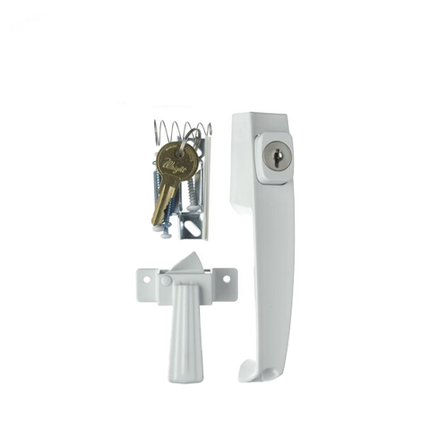 Wright - VK333X3 - Keyed Push Button Handle - Optional Finish - UHS Hardware Wright - VK333X3 - Keyed Push Button Handle - Optional Finish - UHS Hardware