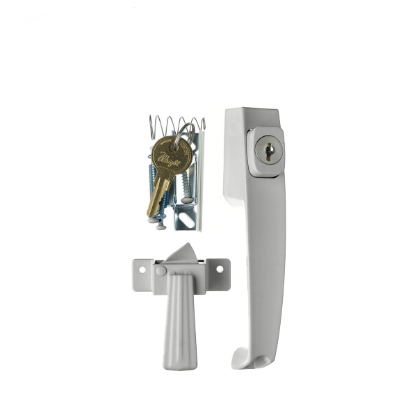Wright - VK333X3 - Keyed Push Button Handle - Optional Finish - UHS Hardware Wright - VK333X3 - Keyed Push Button Handle - Optional Finish - UHS Hardware