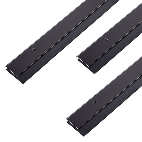 KNC - W-13 - Closed Cell Neoprene Weatherstrip - 20' Set - (1)72" & (2)80"- Bronze Anodized - UHS Hardware KNC - W-13 - Closed Cell Neoprene Weatherstrip - 20' Set - (1)72" & (2)80"- Bronze Anodized - UHS Hardware