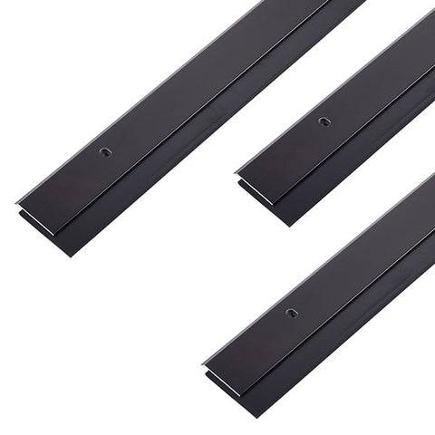 KNC - W-13 - Closed Cell Neoprene Weatherstrip - 20' Set - (1)72" & (2)80"- Bronze Anodized - UHS Hardware KNC - W-13 - Closed Cell Neoprene Weatherstrip - 20' Set - (1)72" & (2)80"- Bronze Anodized - UHS Hardware