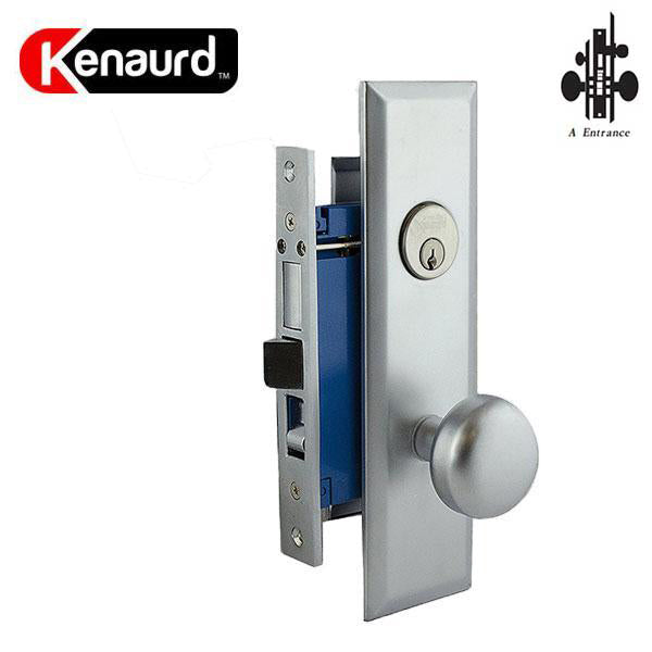 Heavy Duty Mortise Lockset - 2-3/4" Backset (Larger) - 26D- Satin Chrome - LH Questions & Answers