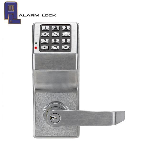 Alarm Lock Trilogy - DL2700 - Keypad Lever Set - US26D - Satin Chrome - Grade 1 Questions & Answers