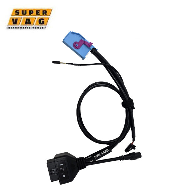 Is the SuperVAG SVG149 cable compatible with NEC35xx/VDO clusters?
