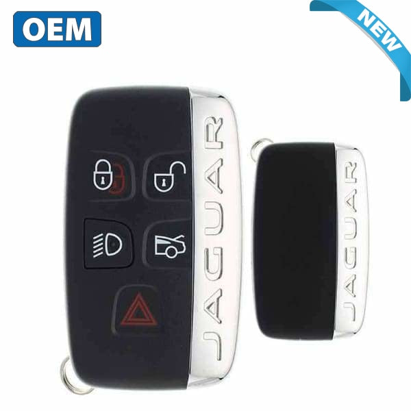 Does the c2d51457 Jaguar key fob have a control board and battery slot?
