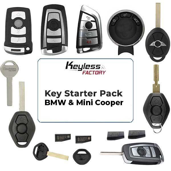 Can mini cooper keys be programmed with a launch key programmer?
