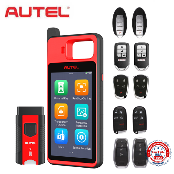 AUTEL - KM100 & Universal Key Tool & Generator with MaxiVCI V200 Kit + 8 Autel Universal Keys Questions & Answers