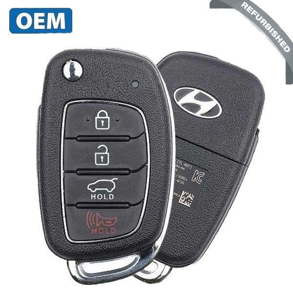 2015-2019 Hyundai Tucson / 4-Button Remote Flip Key / PN: 95430-D3000 / TQ8-RKE-4F25 (OEM Refurb) (Canadian Version) Questions & Answers