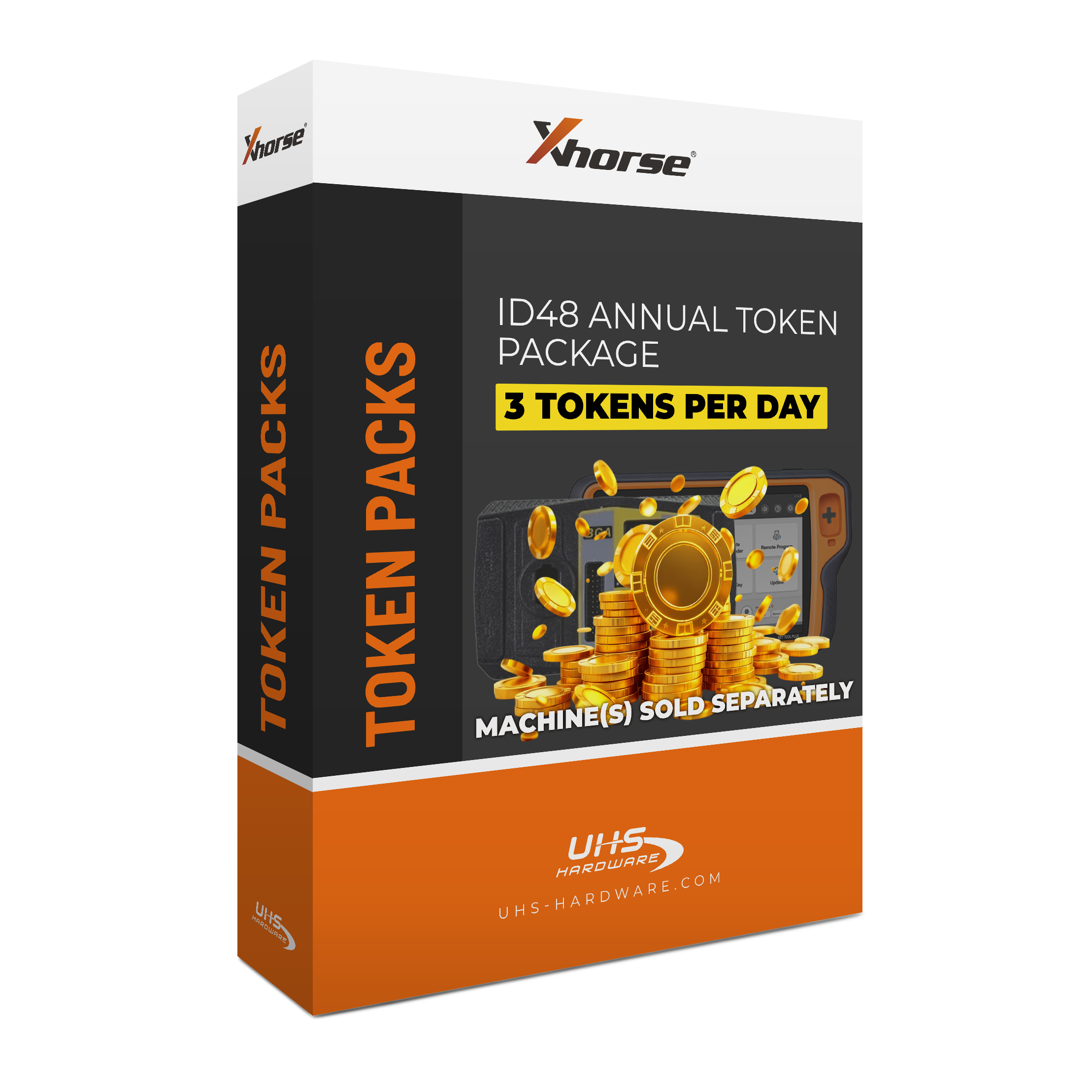 Xhorse - 3 Tokens Each Day For One Year For Key Tool MAX/Key Tool Plus 96Bit ID48 Clone Questions & Answers