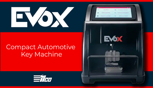 Meet the New Ilco - D8A9583ZB - EvoX: High-Security Automotive Key Cutting Made Easy