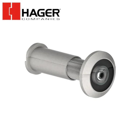 Hager - 1757 - 145° One Way Door Viewer - Satin Chrome