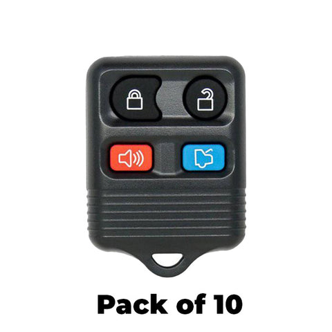 10 x 1998-2014 Ford Lincoln Mercury / 4-Button Keyless Entry Remote / CWTWB1U311 (AFTERMARKET) (Pack of 10)