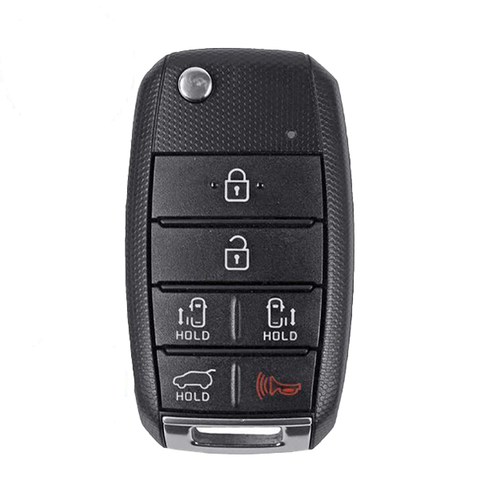10 x 2015-2018 Kia Sedona / 6-Button Flip Key / PN: 95430-A9300 / TQ8-RKE-4F21 (OEM Recase)