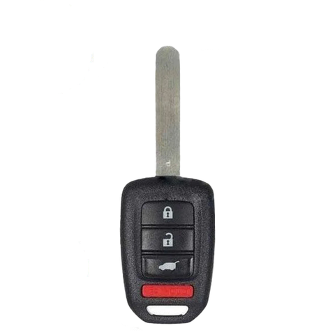 10 x 2014-2019 Honda / 4-Button Remote Head Key / PN: 35118-T7S-A00 / MLBHLIK6-1T (OEM Recase)