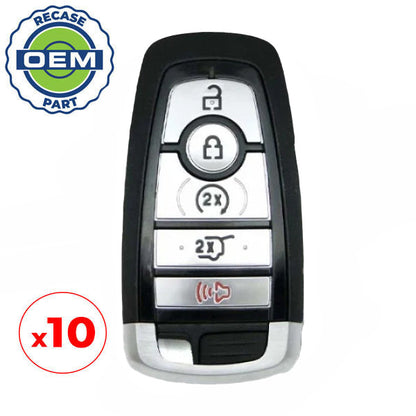 10 x 2017-2020 Ford Explorer Expedition / 5-Button Smart Key / PN: 164-R8198 / M3N-A2C931426 (OEM RECASE)