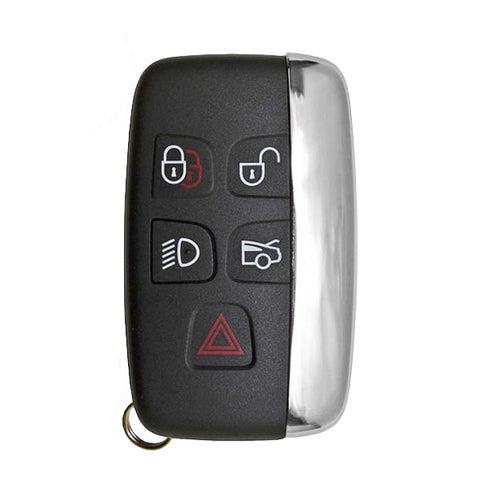 10 x 2011-2020 Jaguar / 5-Button Smart Key / PN: EW93-15K601-BD / KOBJTF10A (OEM Recase)