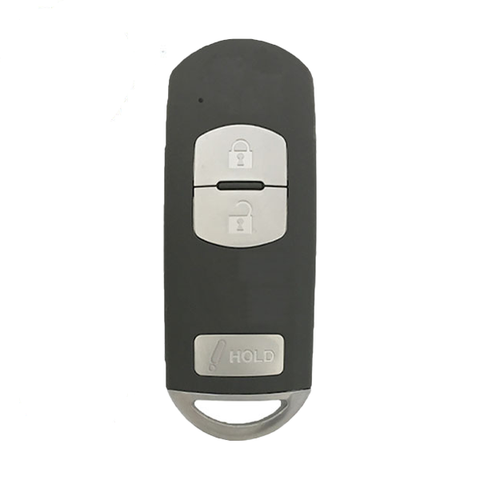 10 x 2012-2017 Mazda 3 CX3 CX5 / 3-Button Smart Key / PN: KDY3-67-5DY / WAZSKE13D01 (OEM Recase)