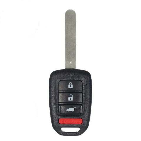 10 x 2017-2021 Honda CR-V - Civic / 4-Button Remote Head Key / PN: 35118-TLA-A00 / MLBHLIK6-1TA (OEM Recase)