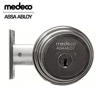 Medeco - 11TR603 - Maxum Residential - M3 Biaxial - 6-Pin - Single Deadbolt - 2-3/8" - DL Keyway Pinned - Satin Nickel - Grade 1