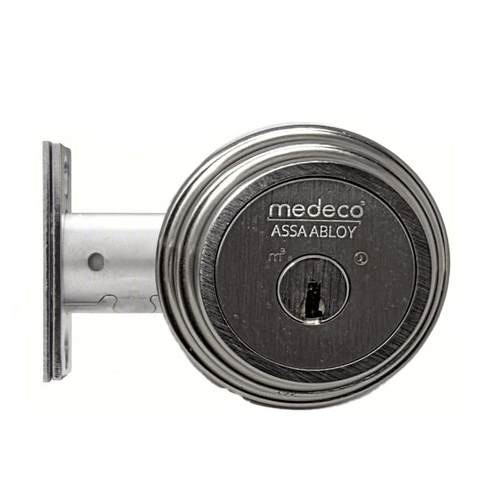 Medeco - 11TR603 - Maxum Residential - M3 Biaxial - 6-Pin - Single Deadbolt - 2-3/8" - DL Keyway Pinned - Satin Nickel - Grade 1