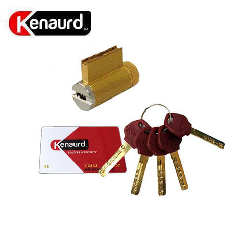 12 x Key Controlled - (Key-In-Knob) KIK Cylinder - 06 Keyway - 26D - Satin Chrome (BUNDLE OF 12)