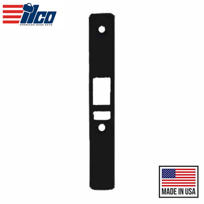 Ilco - Faceplate - Deadlatch - Flat - No Hand - 313 - Dark Bronze