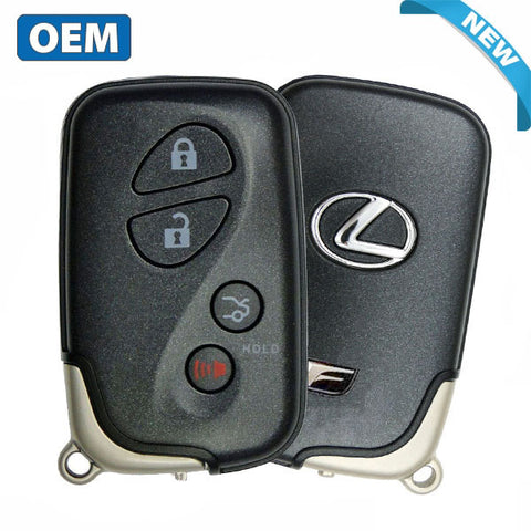 2009-2012 Lexus / 4-Button Smart Key / PN: 89904-53190 / HYQ14AAB / 3370 Board / w/ F Logo (OEM)