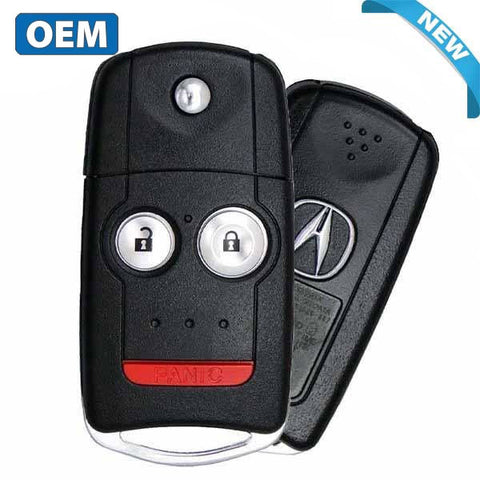 2007-2013 Acura MDX RDX / 3-Button Flip Key / PN: 35111-STX-325 / N5F0602A1A (OEM)