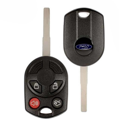 2011-2019 Ford / 4-Button Remote Head Key / PN: 164-R8046 / OUCD6000022 / HU101 HS / Chip 80 Bit (OEM Refurb)