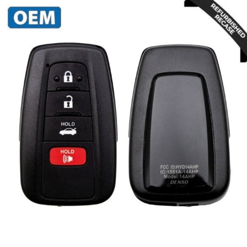 2018-2020 Toyota 86  4-Button Proximity Smart Key  PN SU003-07686  HYQ14AHP(OEM Recase)
