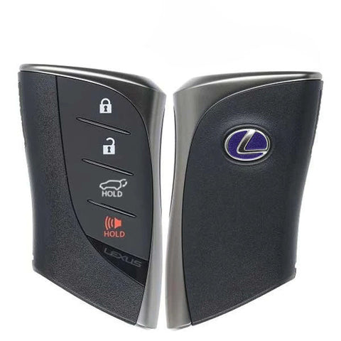2019-2021 Lexus UX200 / 4-Button Smart Key / PN: 8990H-76040 / HYQ14FBF (Hybrid Blue Logo) (OEM)