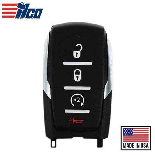 2019-2023 Dodge Ram  4-Button Smart Key  PN 68291689AD  OHT-4882056 (AFTERMARKET)