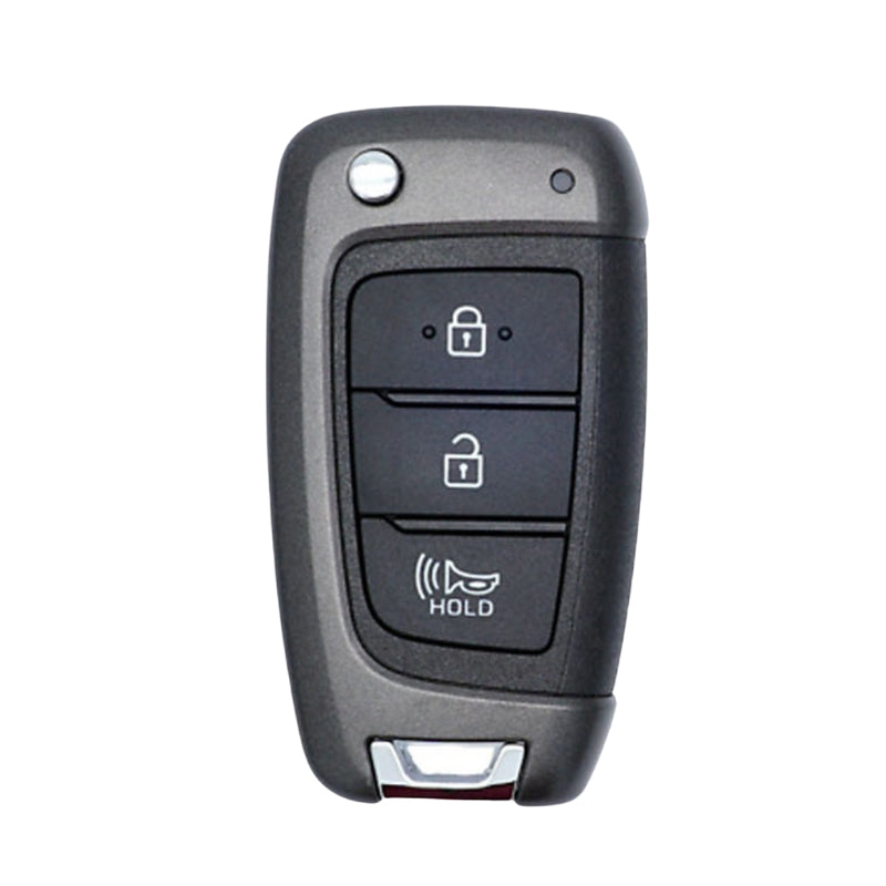 Hyundai Palisade 3-Button Flip Key (Canadian Version) - Side Profile