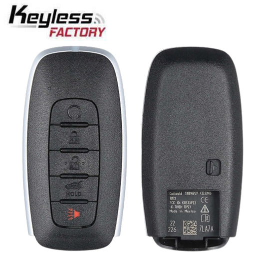 2022-2025 Nissan Pathfinder  5-Button Smart Key  PN 285E3-7LA7A  KR5TXPZ3 (AFTERMARKET)